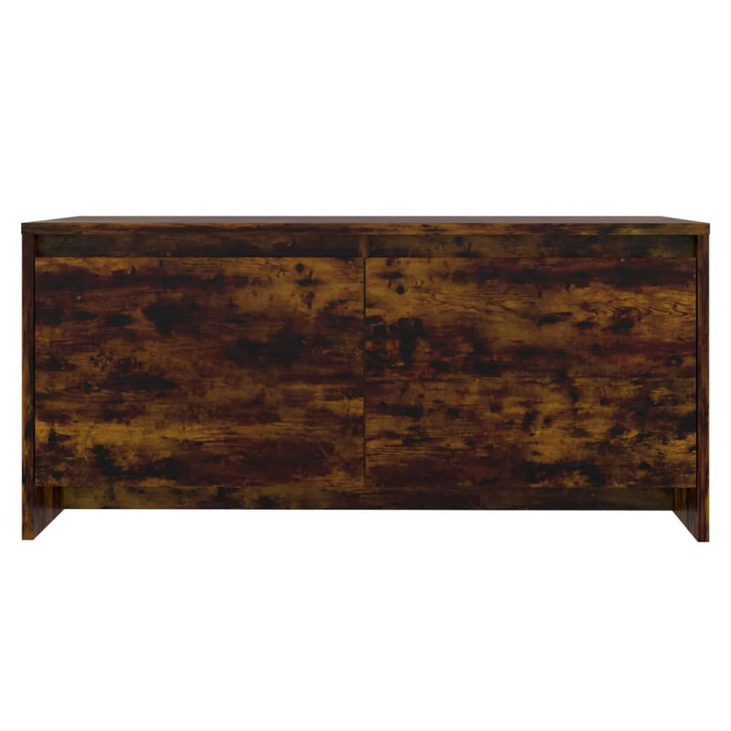 vidaXL füstös tölgy színű szerelt fa dohányzóasztal 90x50x41,5 cm