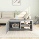 vidaXL szürke sonoma színű szerelt fa dohányzóasztal 102 x 50 x 45 cm