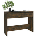 vidaXL füstös tölgy színű szerelt fa tálalóasztal 100x35x76,5 cm