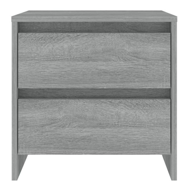 vidaXL szürke-sonoma színű forgácslap éjjeliszekrény 45x34,5x44,5 cm