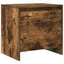 vidaXL 2 db füstös tölgy színű szerelt fa éjjeliszekrény 45x34x44,5 cm