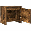 vidaXL 2 db füstös tölgy színű szerelt fa éjjeliszekrény 45x34x44,5 cm