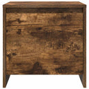 vidaXL 2 db füstös tölgy színű szerelt fa éjjeliszekrény 45x34x44,5 cm