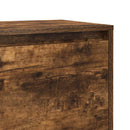 vidaXL 2 db füstös tölgy színű szerelt fa éjjeliszekrény 45x34x44,5 cm