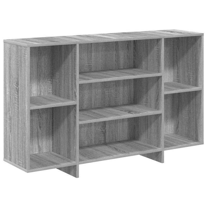 vidaXL szürke sonoma színű szerelt fa tálalószekrény 120 x 30 x 75 cm