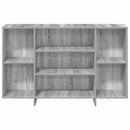 vidaXL szürke sonoma színű szerelt fa tálalószekrény 120 x 30 x 75 cm
