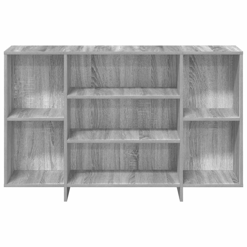 vidaXL szürke sonoma színű szerelt fa tálalószekrény 120 x 30 x 75 cm