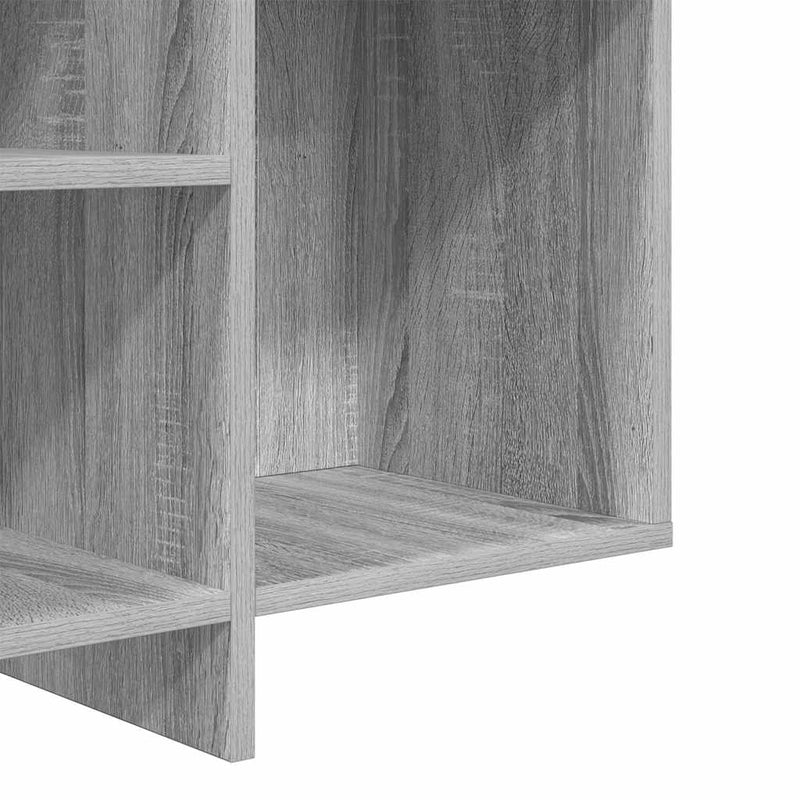 vidaXL szürke sonoma színű szerelt fa tálalószekrény 120 x 30 x 75 cm