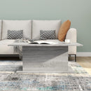vidaXL szürke sonoma szerelt fa dohányzóasztal 102x55,5x40 cm