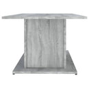 vidaXL szürke sonoma szerelt fa dohányzóasztal 102x55,5x40 cm