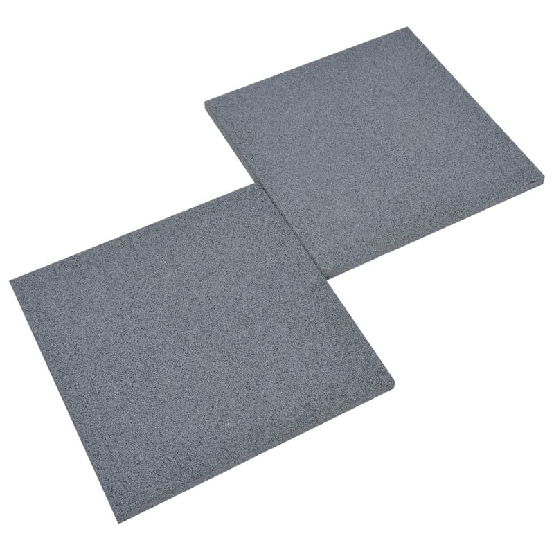 vidaXL 18 db szürke ütéscsillapító gumilap 50 x 50 x 3 cm