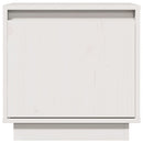 vidaXL fehér tömör fenyőfa éjjeliszekrény 40 x 30 x 40 cm