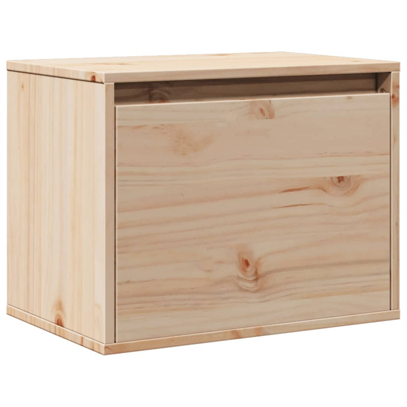vidaXL tömör fenyőfa faliszekrény 45 x 30 x 35 cm