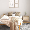 vidaXL 2 darab tömör fenyőfa faliszekrény 45 x 30 x 35 cm