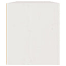 vidaXL fehér tömör fenyőfa faliszekrény 60 x 30 x 35 cm