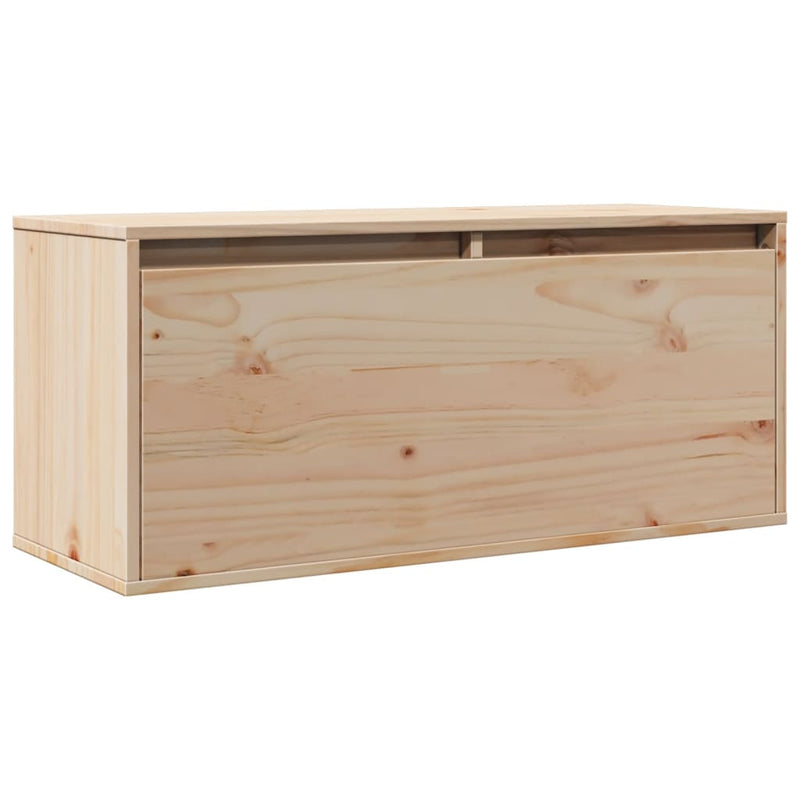 vidaXL tömör fenyőfa faliszekrény 80 x 30 x 35 cm