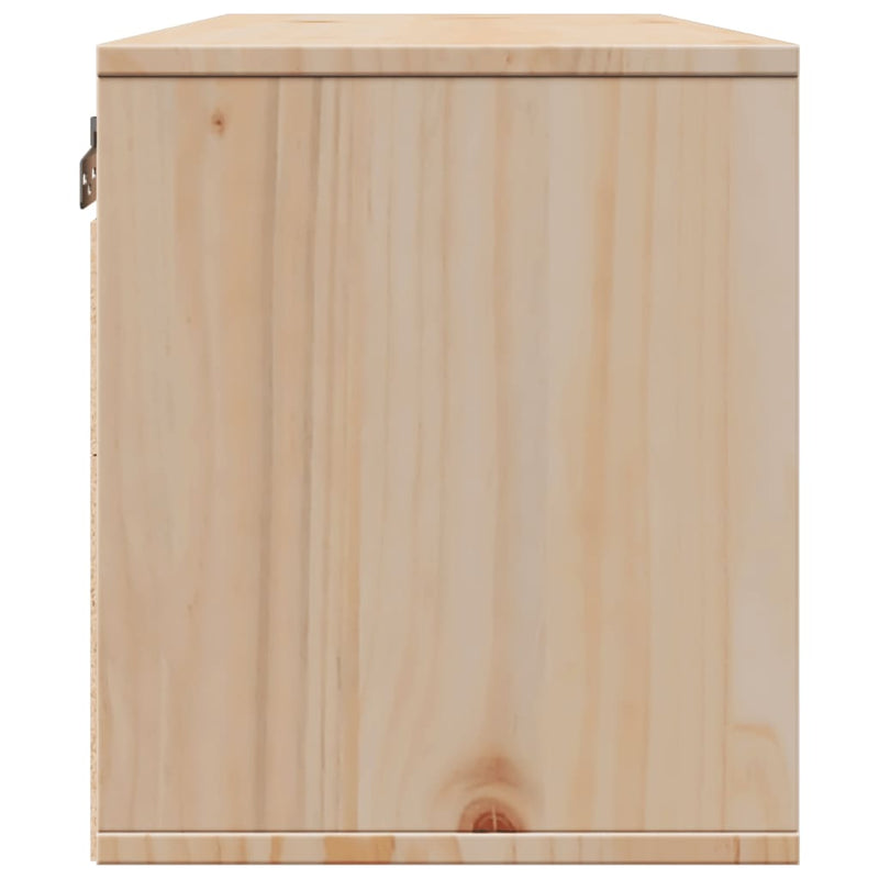 vidaXL tömör fenyőfa faliszekrény 80 x 30 x 35 cm