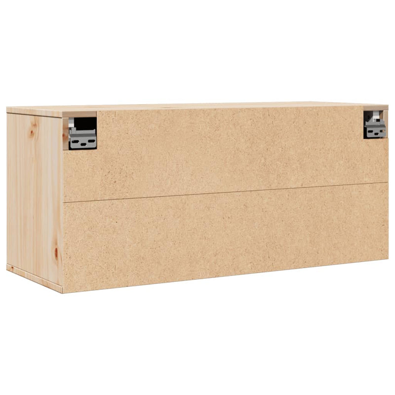 vidaXL tömör fenyőfa faliszekrény 80 x 30 x 35 cm