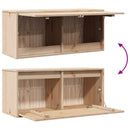 vidaXL tömör fenyőfa faliszekrény 80 x 30 x 35 cm