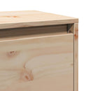 vidaXL 2 db tömör fenyőfa faliszekrény 80 x 30 x 35 cm