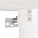 vidaXL 2 db fehér tömör fenyőfa faliszekrény 80 x 30 x 35 cm