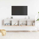 vidaXL 2 db fehér tömör fenyőfa faliszekrény 80 x 30 x 35 cm