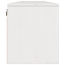 vidaXL 2 db fehér tömör fenyőfa faliszekrény 80 x 30 x 35 cm