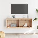 vidaXL tömör fenyőfa faliszekrény 100 x 30 x 35 cm