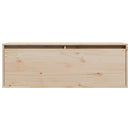 vidaXL tömör fenyőfa faliszekrény 100 x 30 x 35 cm