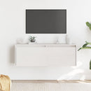 vidaXL fehér tömör fenyőfa faliszekrény 100 x 30 x 35 cm