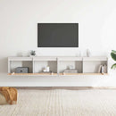 vidaXL 2 darab fehér tömör fenyőfa faliszekrény 100 x 30 x 35 cm