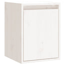 vidaXL 2 darab fehér tömör fenyőfa faliszekrény 100 x 30 x 35 cm