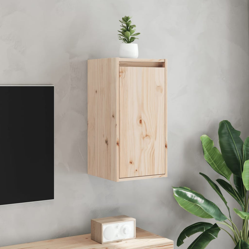 vidaXL tömör fenyőfa faliszekrény 30 x 30 x 60cm