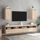 vidaXL 2 db tömör fenyőfa faliszekrény 30 x 30 x 60 cm