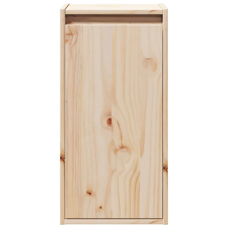 vidaXL 2 db tömör fenyőfa faliszekrény 30 x 30 x 60 cm