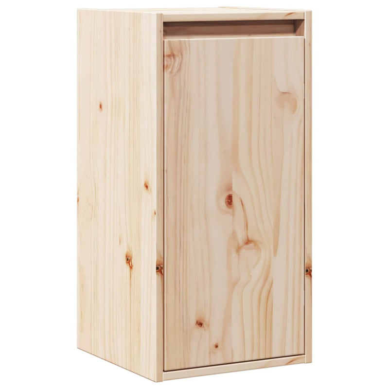 vidaXL 2 db tömör fenyőfa faliszekrény 30 x 30 x 60 cm