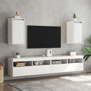 vidaXL 2 db fehér tömör fenyőfa faliszekrény 30 x 30 x 60 cm