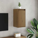 vidaXL 2 db mézbarna tömör fenyőfa faliszekrény 30 x 30 x 60 cm