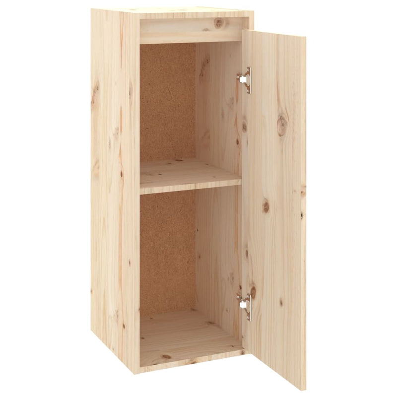 vidaXL tömör fenyőfa faliszekrény 30 x 30 x 80 cm