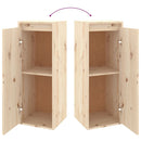 vidaXL tömör fenyőfa faliszekrény 30 x 30 x 80 cm