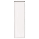 vidaXL 2 db fehér tömör fenyőfa faliszekrény 30 x 30 x 100 cm