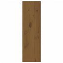 vidaXL mézbarna tömör fenyőfa faliszekrény 30 x 30 x 100 cm