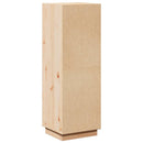 vidaXL tömör fenyőfa magasszekrény 37 x 34 x 110 cm