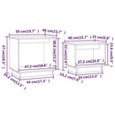 vidaXL 2 db fehér tömör fenyőfa rakásolható dohányzóasztal