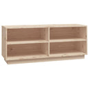 vidaXL tömör fenyőfa cipőszekrény 110 x 34 x 45 cm