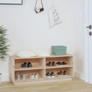 vidaXL tömör fenyőfa cipőszekrény 110 x 34 x 45 cm