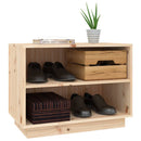vidaXL tömör fenyőfa cipősszekrény 60 x 34 x 45 cm