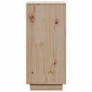 vidaXL 2 db tömör fenyőfa tálalószekrény 31,5 x 34 x 75 cm