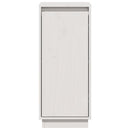 vidaXL 2 db fehér tömör fenyőfa tálalószekrény 31,5 x 34 x 75 cm