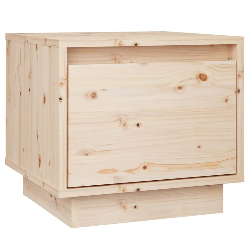 vidaXL 2 db tömör fenyőfa éjjeliszekrény 35 x 34 x 32 cm